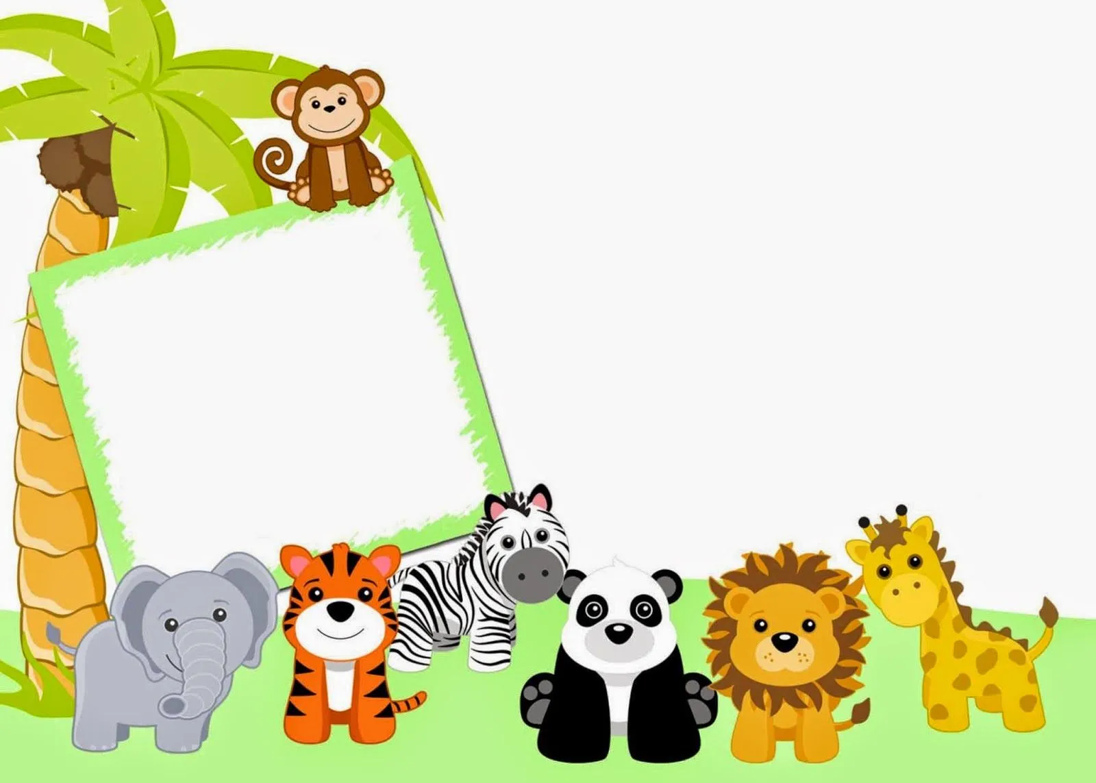 Animales para baby shower - Imagui