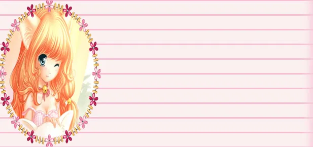 Fondos para Blog Isabella: Cabecera y Fondos Kawaii