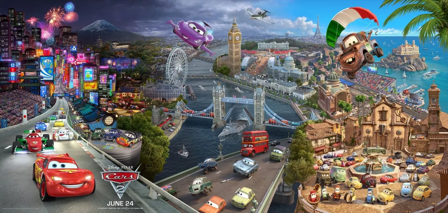 Fondos de cars Disney para fotos - Imagui