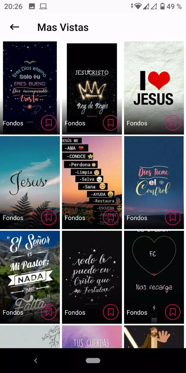 Fondos Cristianos APK pour Android Télécharger