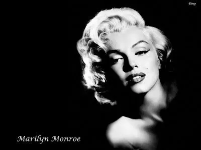 Fondos dpm: Marilyn Monroe en blanco y negro