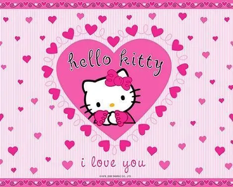 Wallpapers Hello Kitty San Valentín - Imagui