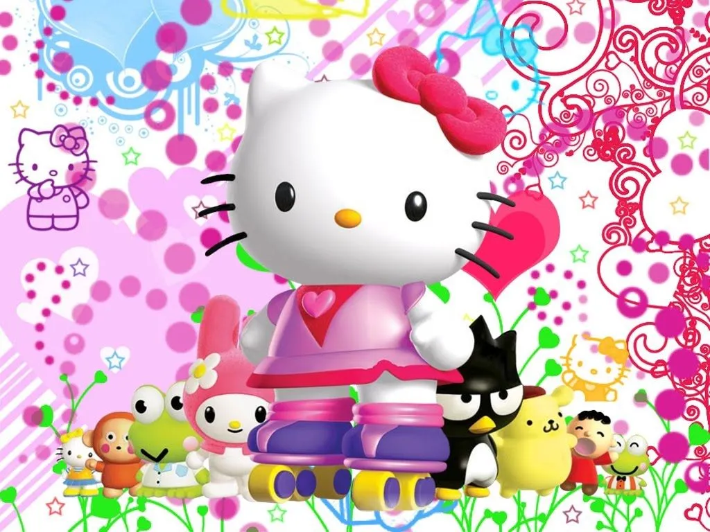  ... PARA ESCRITORIO DE HELLO KITTY:KITTY Y SUS AMIGOS : COSAS PARA NIÑOS