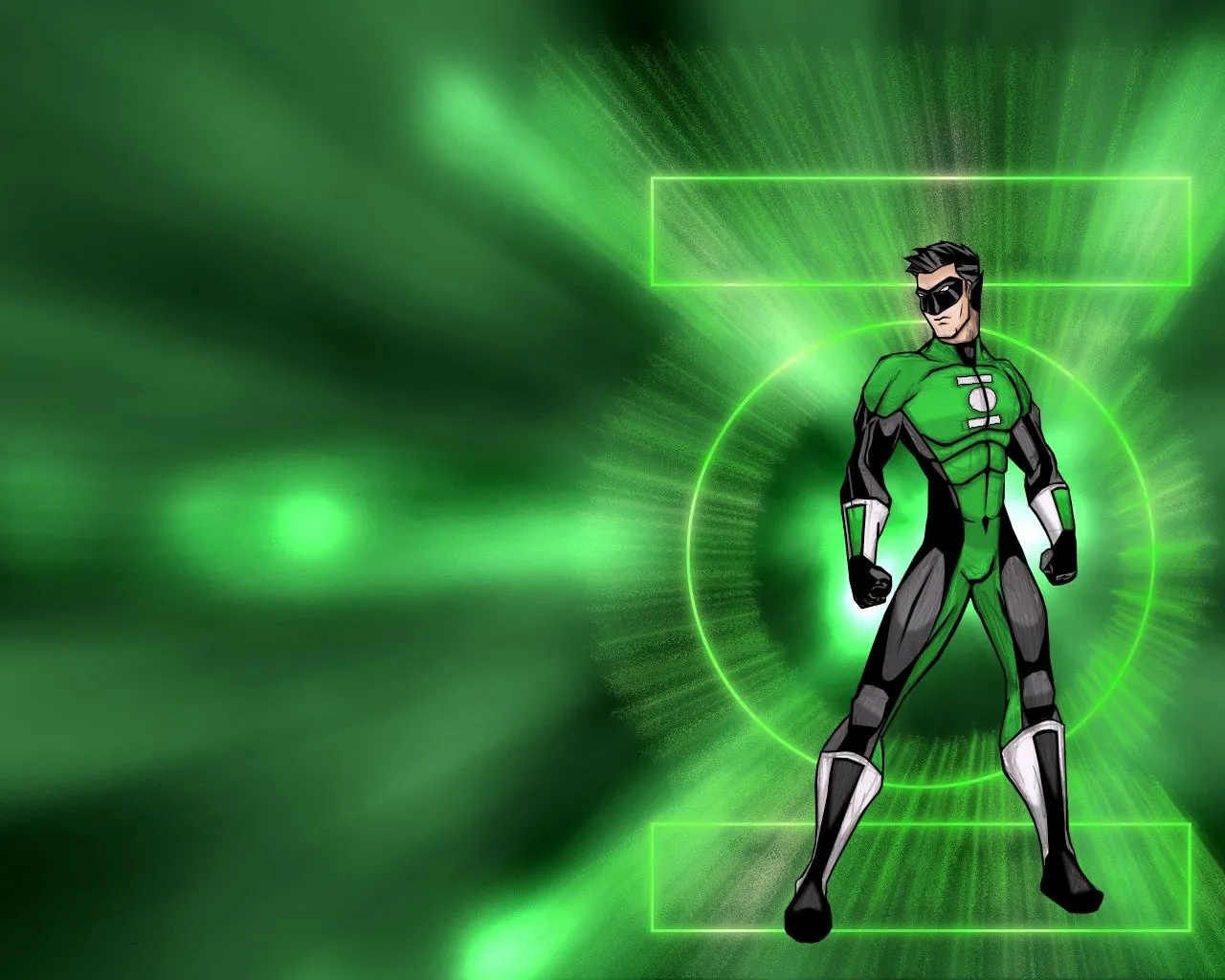 Fondos de Escritorio: Wallpaper Linterna Verde