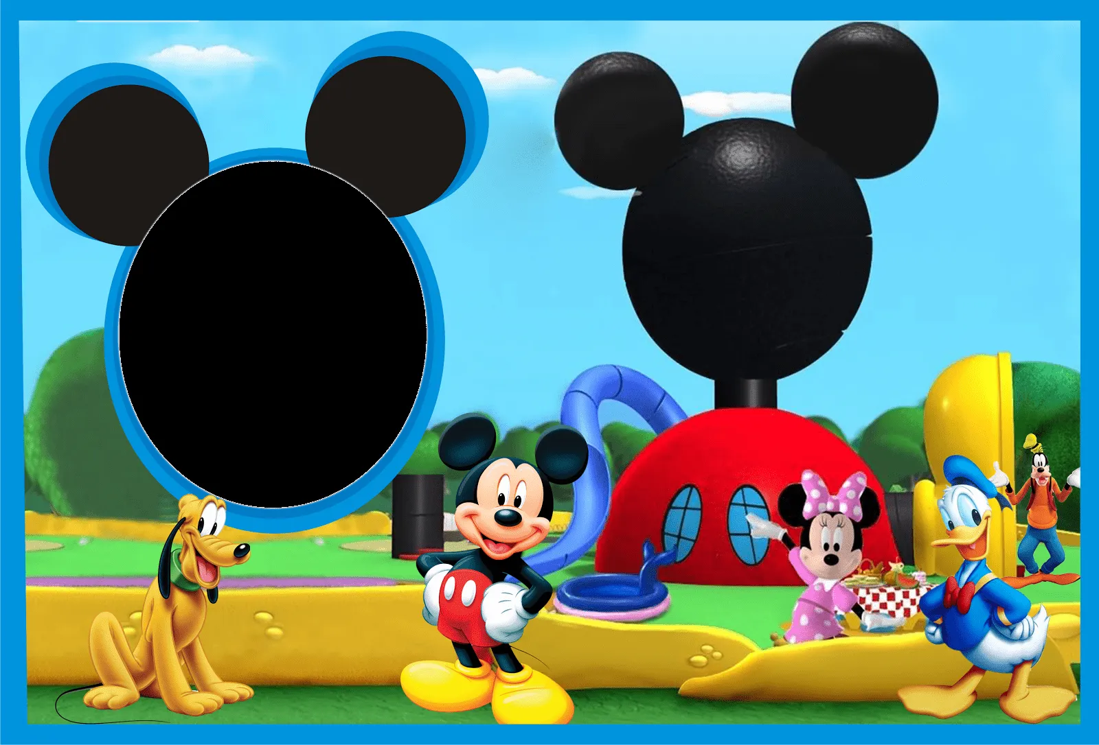 Fondos infantiles Mickey Mouse para photoshop - Imagui