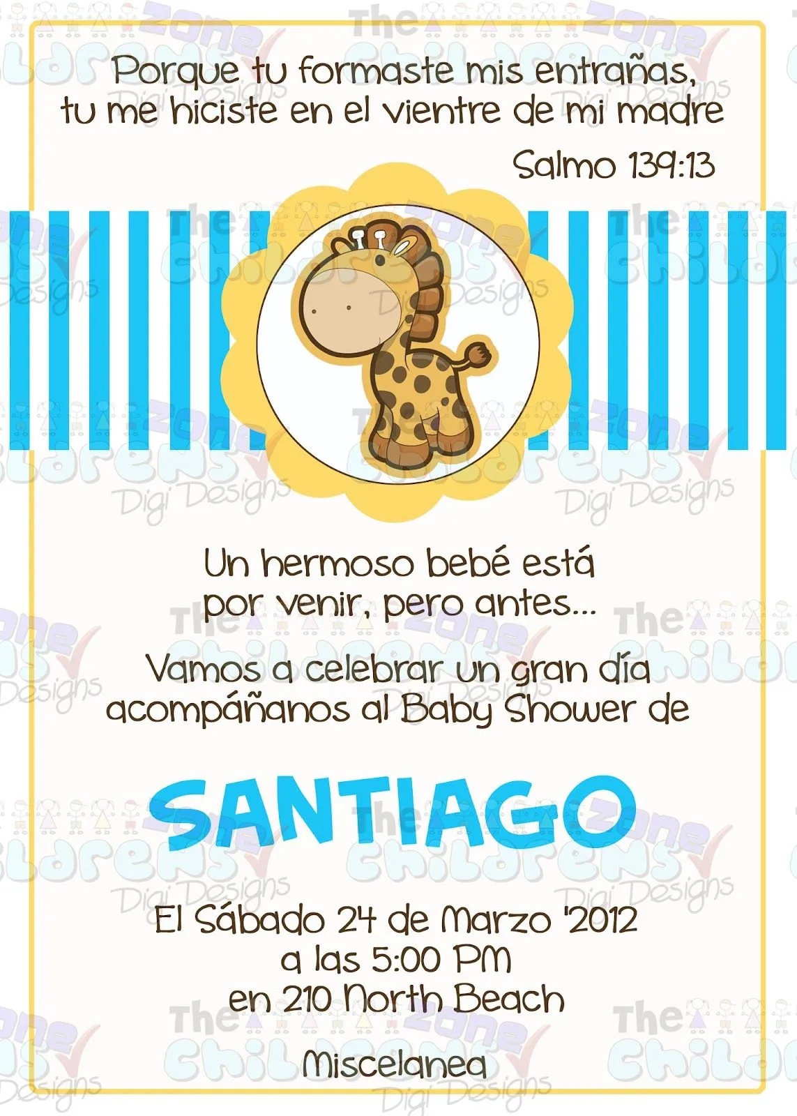 FONDOS para invitacion de baby shower varon - ALOjamiento de IMágenes