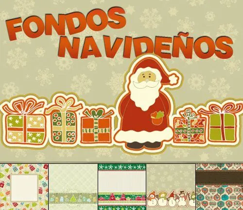 Fondos navideños vectorizados – Puerto Pixel | Recursos de Diseño