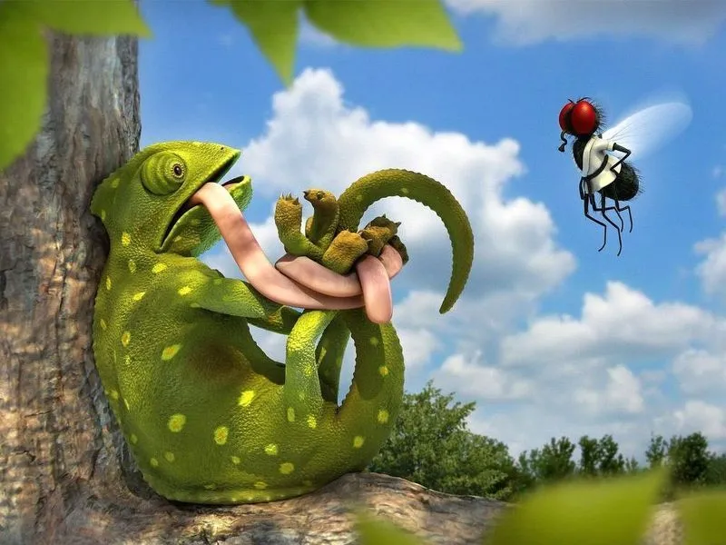 fondos de pantalla de Reptil 3D. wallpapers de Reptil 3D