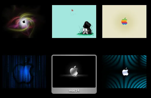  ... fondos de pantalla chulos y elegantes para Mac, necesitas el winrar