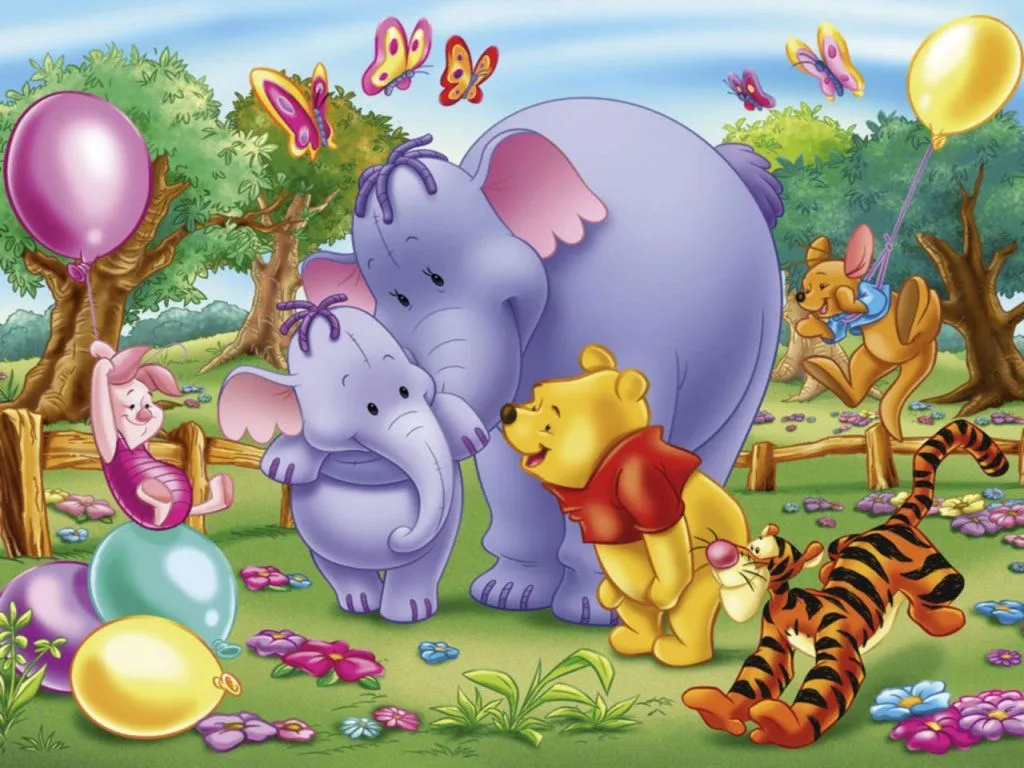 FONDOS DE PANTALLA INFANTILES DE WINNIE THE POOH:WINNIE Y LOS ...