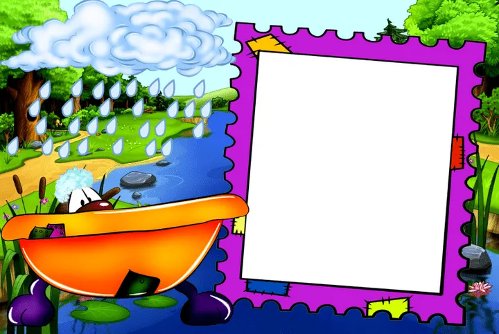 ღFondos De Pantalla y Mucho Másღ≈: Marcos para fotos infantiles ...