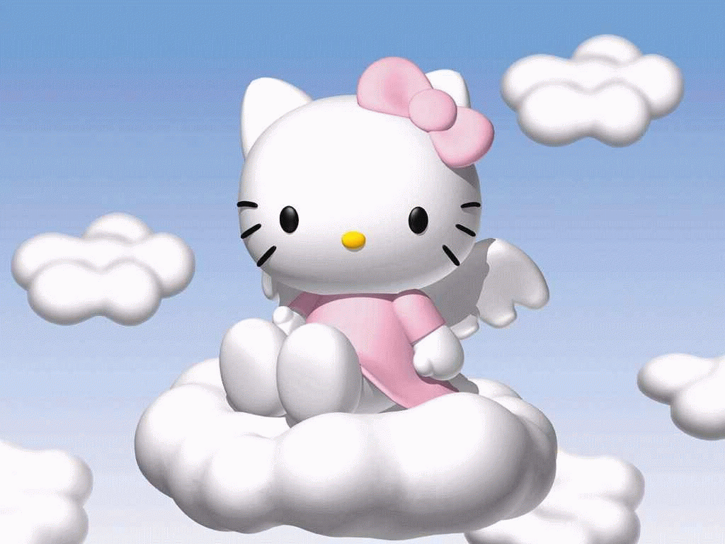  ... PANTALLA PARA NIÑOS DE HELLO KITTY:KITTY EN LAS NUVES : COSAS PARA