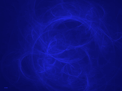Fondos y Postales: Abstracto fractal azul