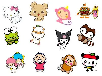 Fondos y Postales: Fondo personajes hello Kitty