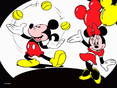 Fondos y Postales: Wallpaper mickey y minnie