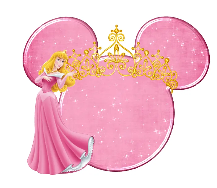 Princesas Disney en siluetas de Mickey. - Ideas y material gratis ...