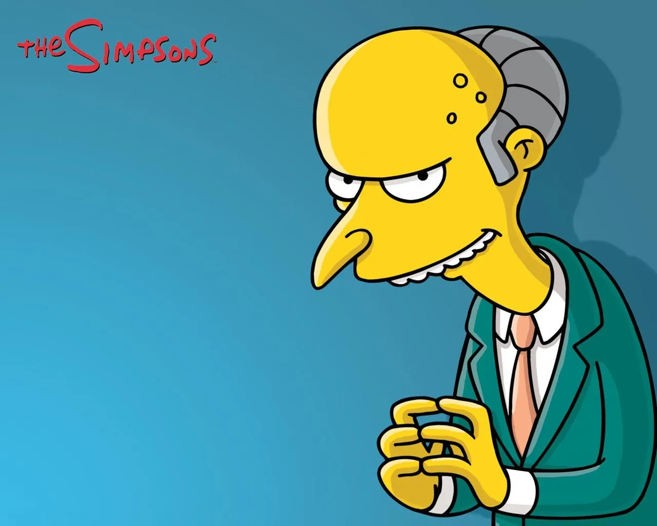 FONDOS DE LOS SIMPSON: fondo de pantalla de burns