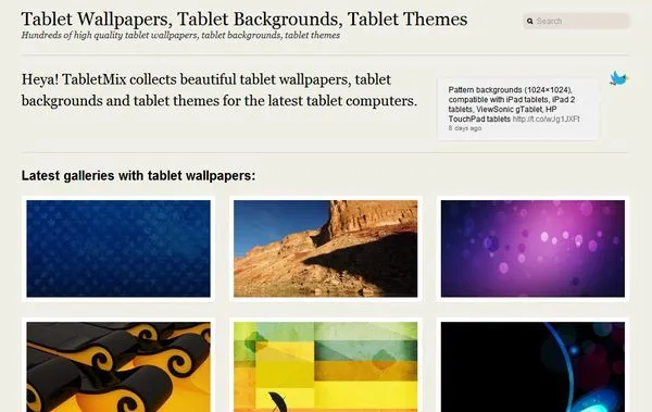 TabletMix, fondos gratuitos para Tablets