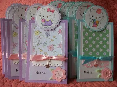 Manualidades de Hello Kitty para cumpleaños - Imagui