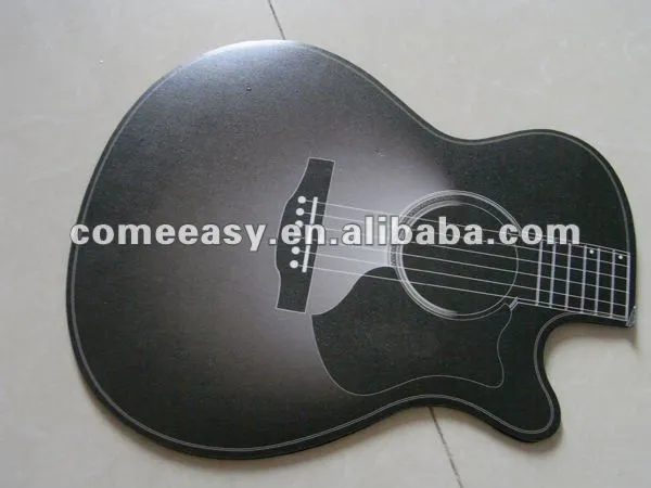 forma de guitarra de goma mouse pad-Alfombrillas para Ratón ...