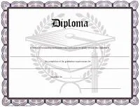 Formato para diplomas - Imagui