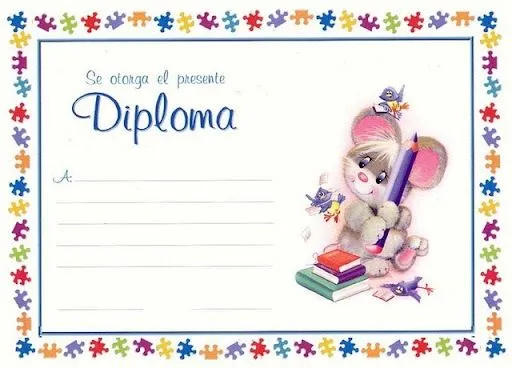 Diplomas de amor para imprimir - Imagui