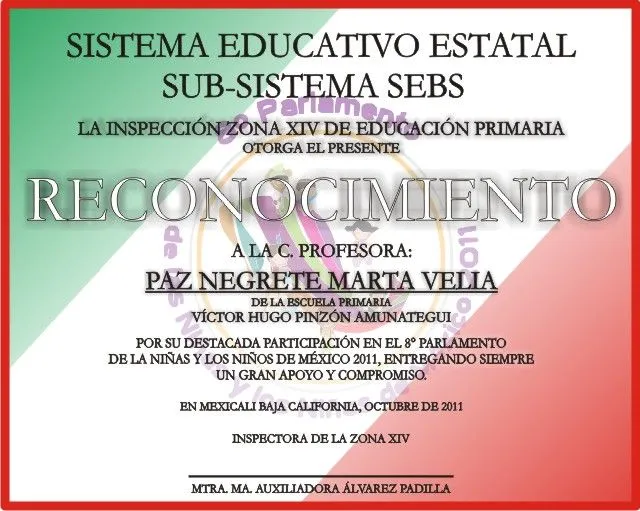 Formatos de reconocimientos escolares - Imagui