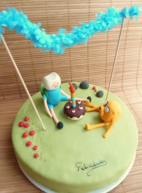 Foro de celiacos y relacionados - TARTA FONDANT "FINN Y JAKE SE ...