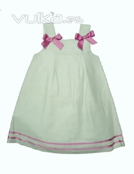 Foto: Colección Verano Vestido para niña, vestido de lino, vestido ...