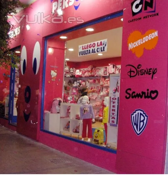 Foto: Fachada Tiendas Mis Personajes Alcantarilla-