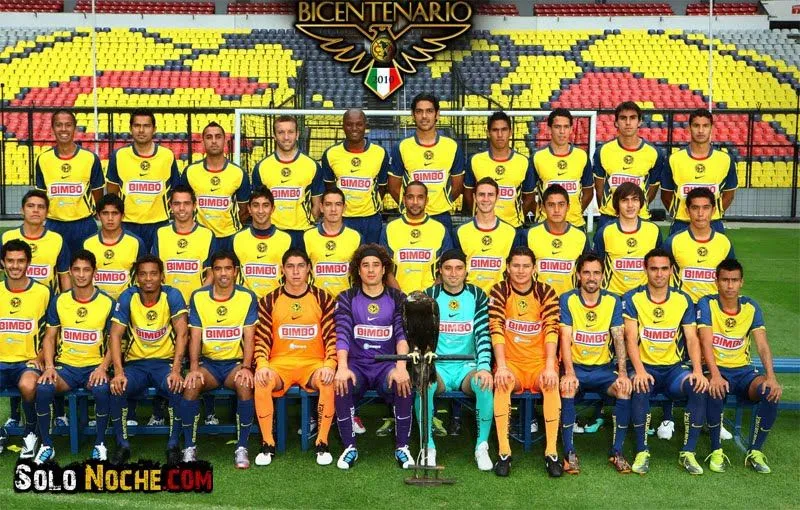 con la foto oficial del america 2010 foto oficial club america ...