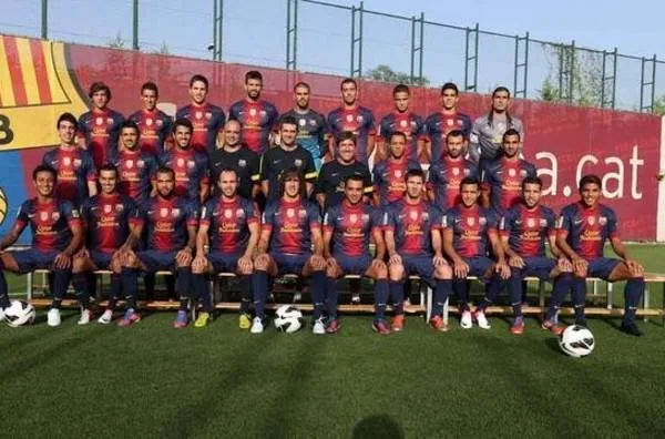 La foto oficial del Barça de Tito Vilanova