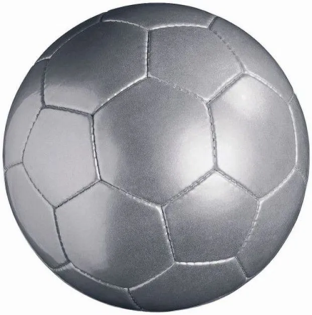 Foto - pelota-de-futbol-plata