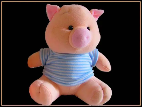 Foto peluche Chanchito S/. 38.90 | tazasmagicas