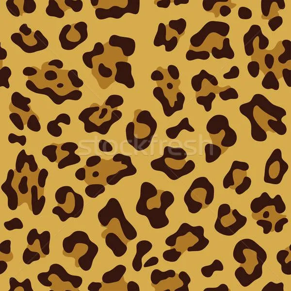 Foto stock - animales · impresión · leopardo · vector · textura ...