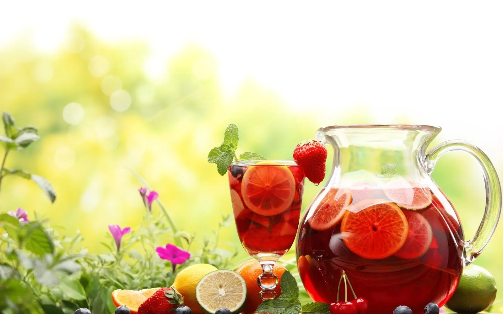 FOTOFRONTERA: Agua de frutas para tomarla en un día soleado