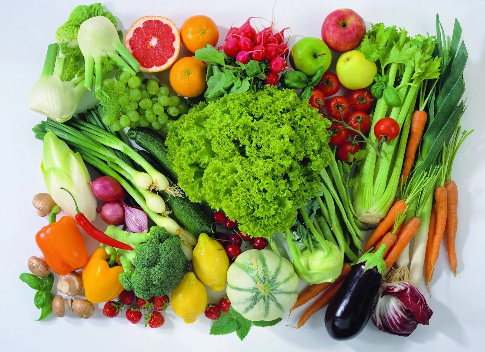 FOTOFRONTERA: Verdes y saludables vegetales para una buena comida