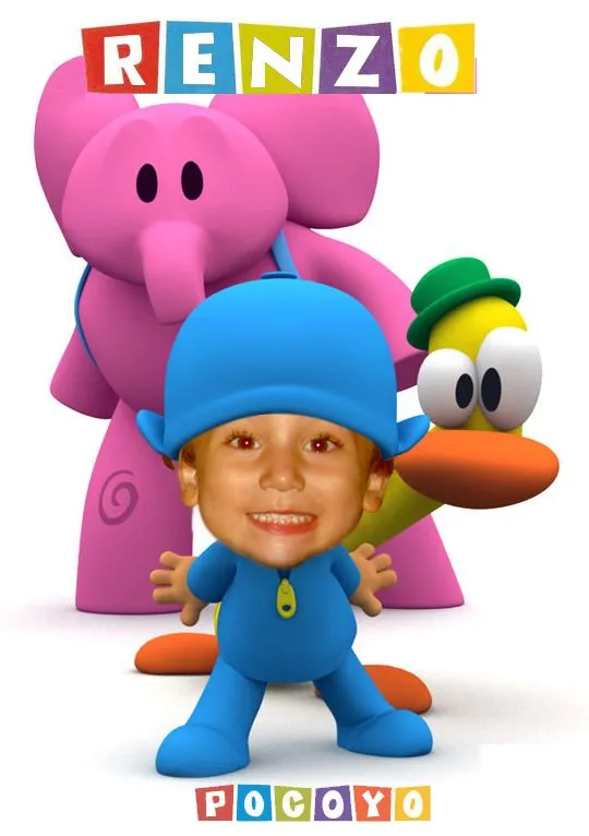 Fotomontaje de pocoyo gratis - Imagui