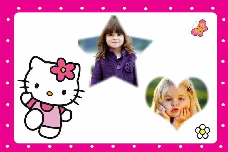 Fotomontajes de Hello Kitty | Fotomontajes infantiles