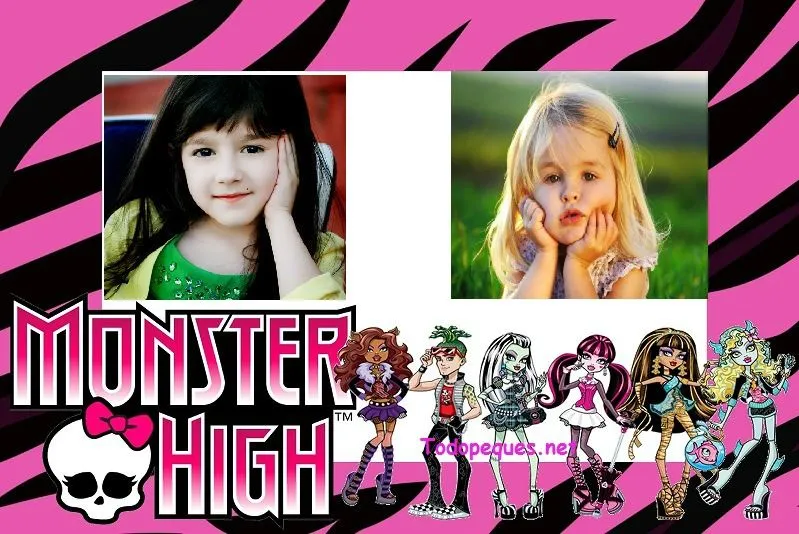 Fotomontajes de Monster High | Fotomontajes infantiles