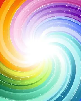 Fotomural espiral de colores. Mural espiral de colores