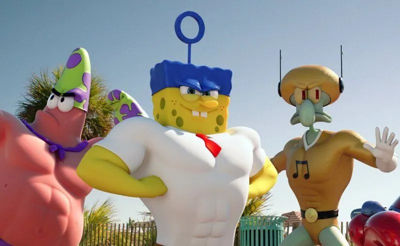 Nueva y ridícula imagen de la película en 3D de Bob Esponja