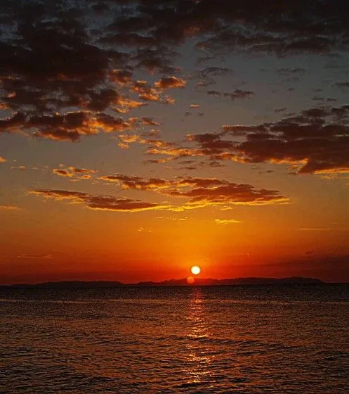 Fotos de Amanecer en la bahía de Almería