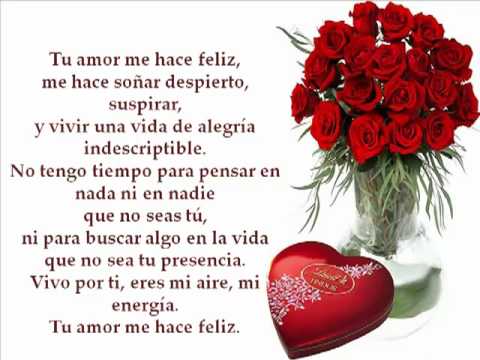 Fotos de amor con poemas para dedicar | Imagenes de amor