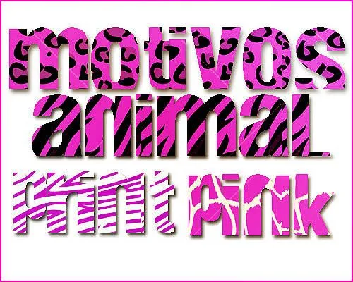 motivos animal print en rosa by DrivewithVH on deviantART