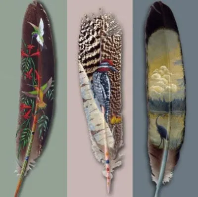 Fotos de arte sobre plumas ~ Fotos e imagenes graciosas, chistosas ...