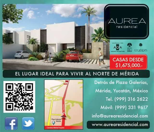 Fotos de Aurea Residencial casas en venta a merida - Yucatán ...