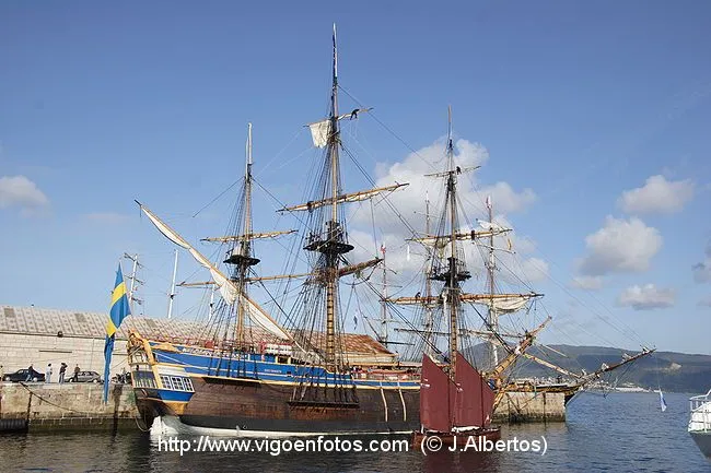 FOTOS DE BARCO PIRATA - GALEÓN GOTEBORG - VIGO. GALICIA