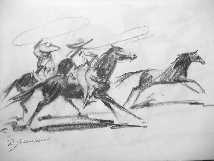 Fotos de charros dibujos - Imagui