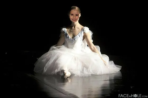 Fotos chulísimas para Tuenti. Bailarina de Ballet con Tutú